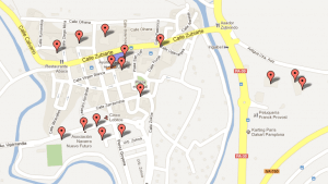 Mapa de Uharte en google