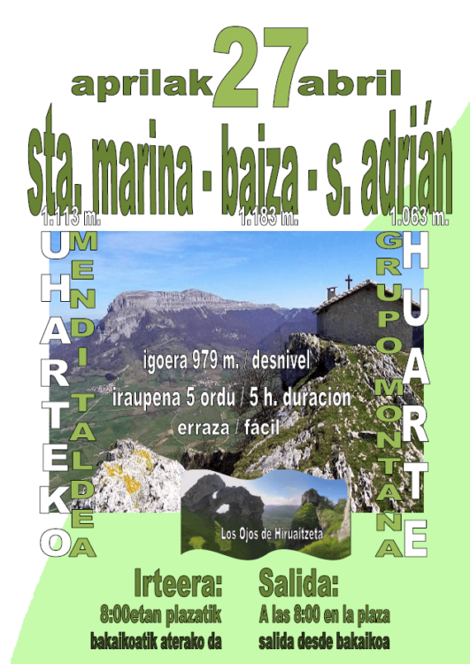 01 Imagen Sta Marina - Baiza - San Adrian