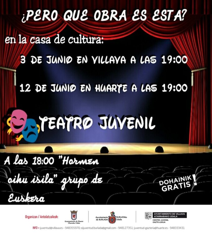 cartel taller teatro castellano